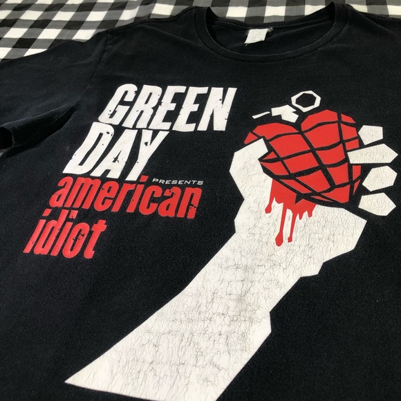 Green Day American Idiot Album Rock Band T Shirt Black Short Sleeves L - Picture 3 of 8